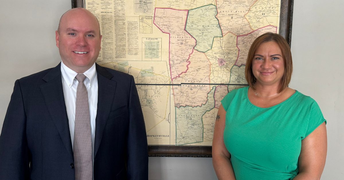 Attorney John Crow and Paralegal Jennifer Hilton thank you for voting Crow Estate Planning & Probate a best law firm.